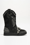 Alexa Bota Sneaker Negra