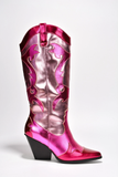 Kenia Bota Vaquera Rosa